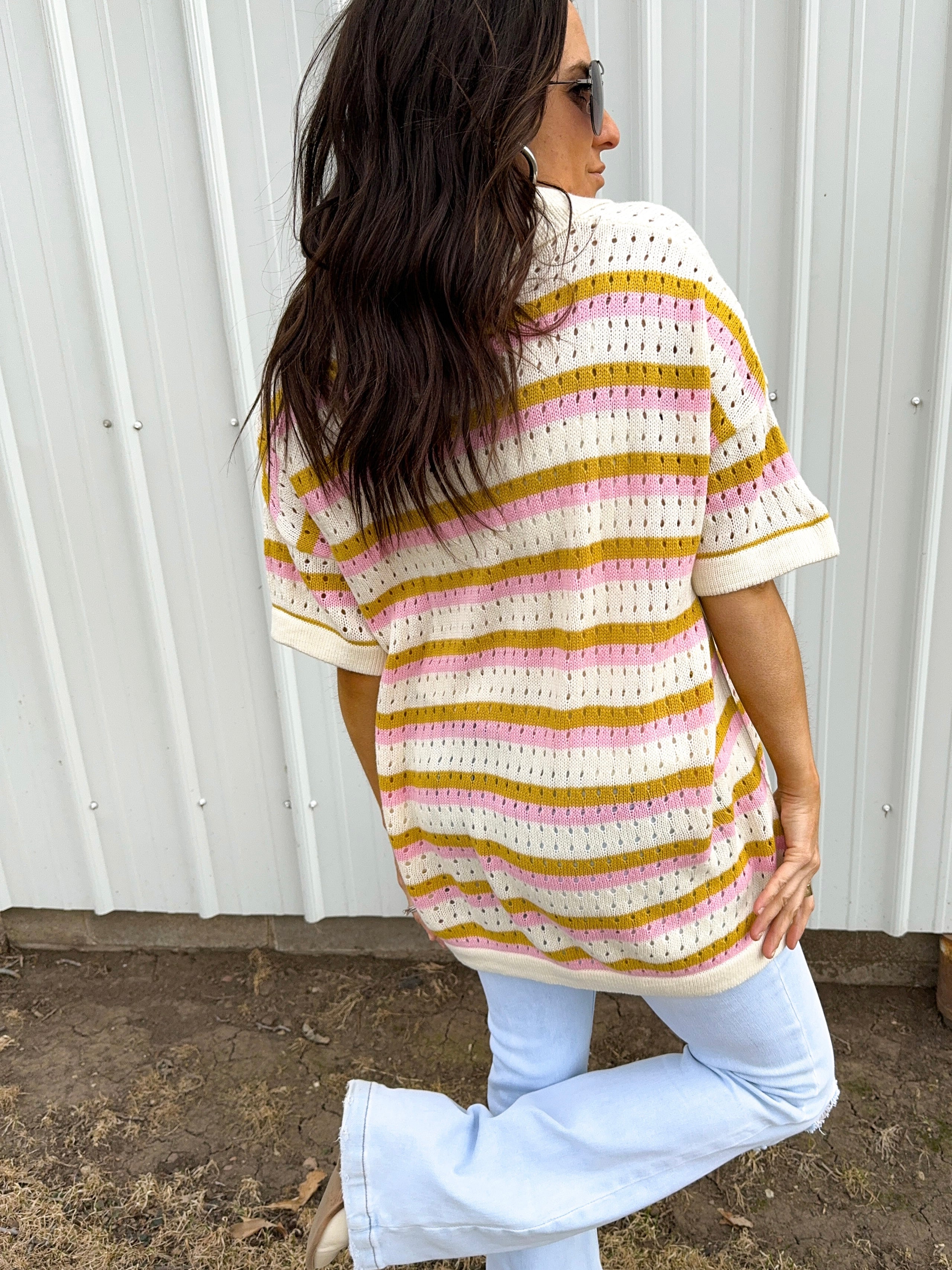 Easy To Miss Knit Spring Top