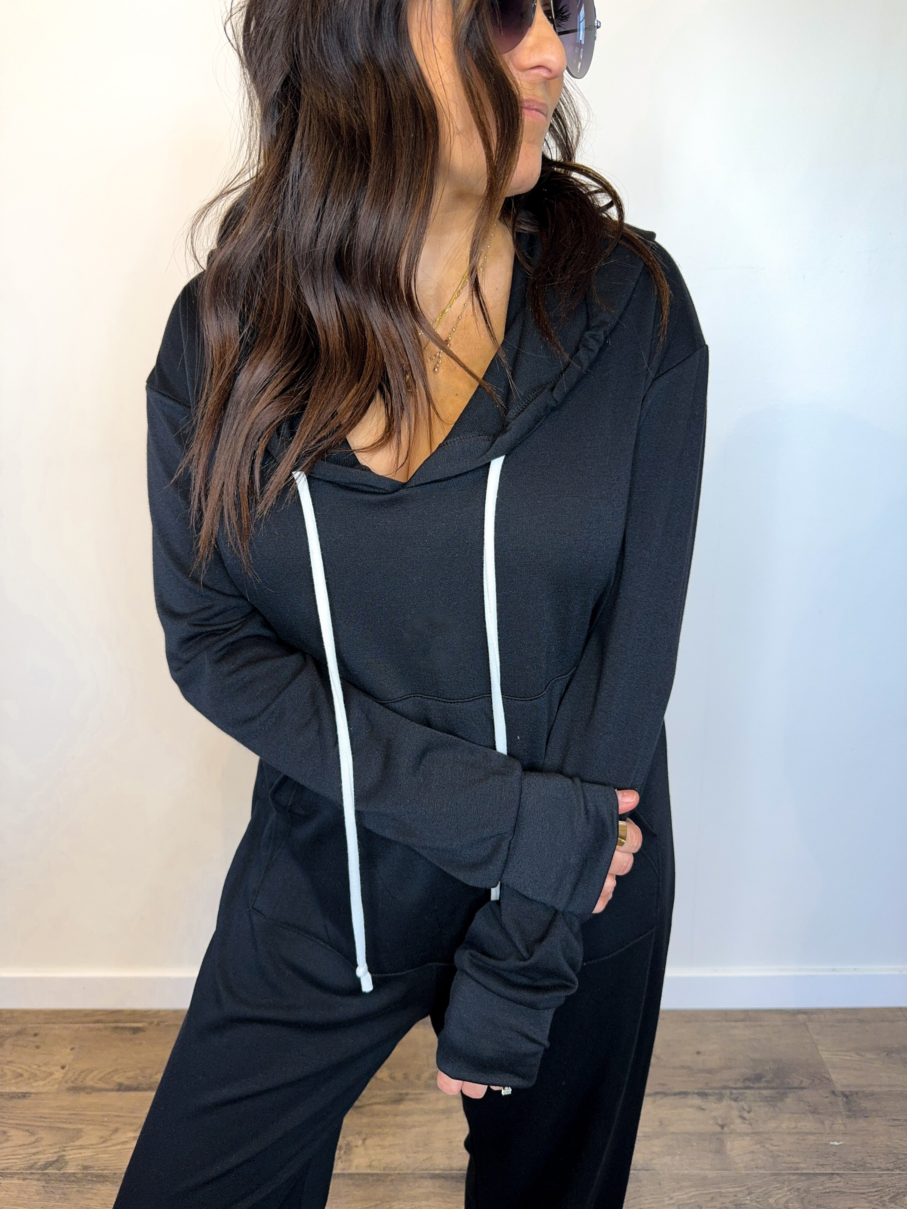 Blow the Speakers Hooded Jumpsuit