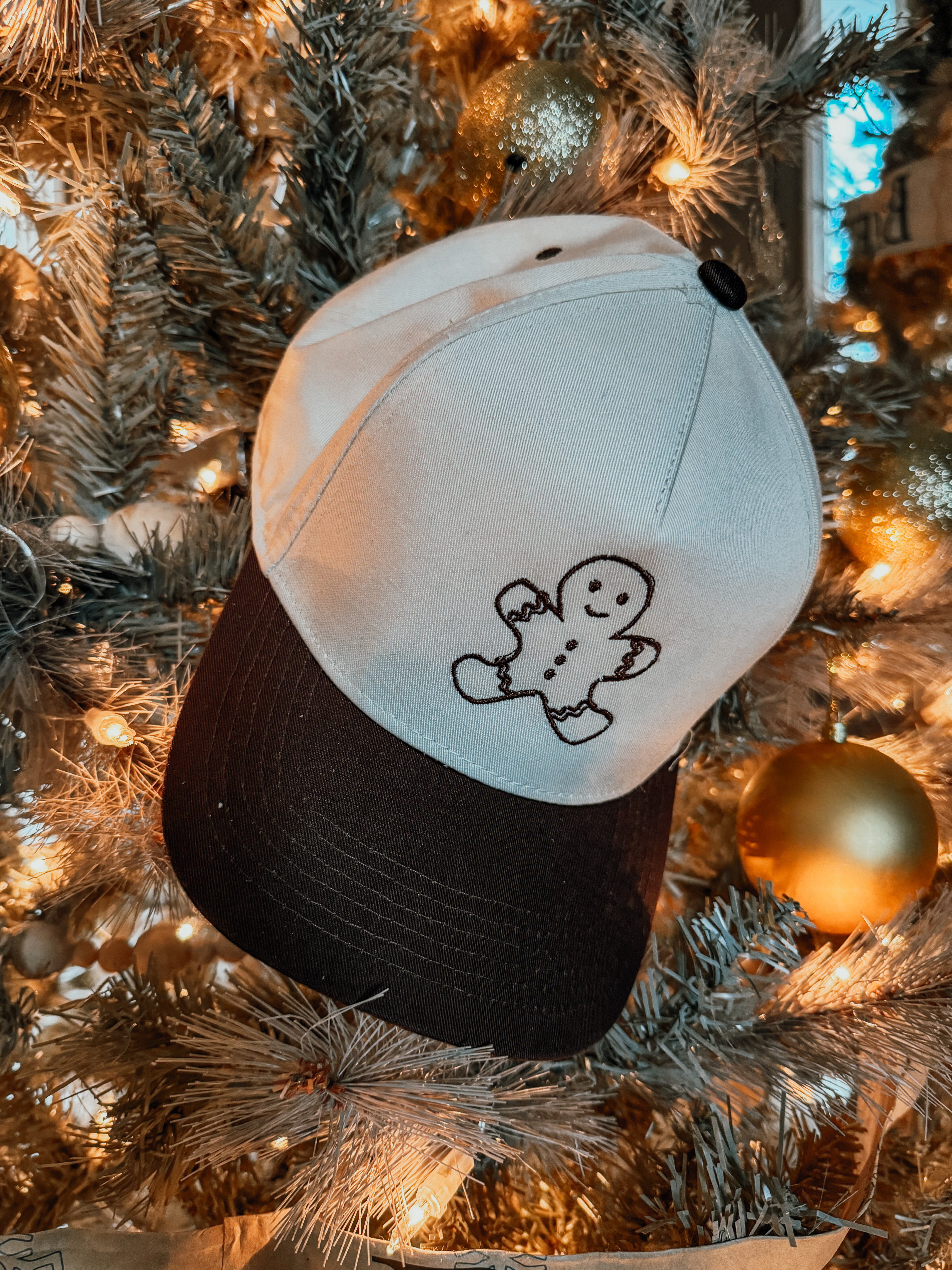 Brown Gingerbread Trucker Hat