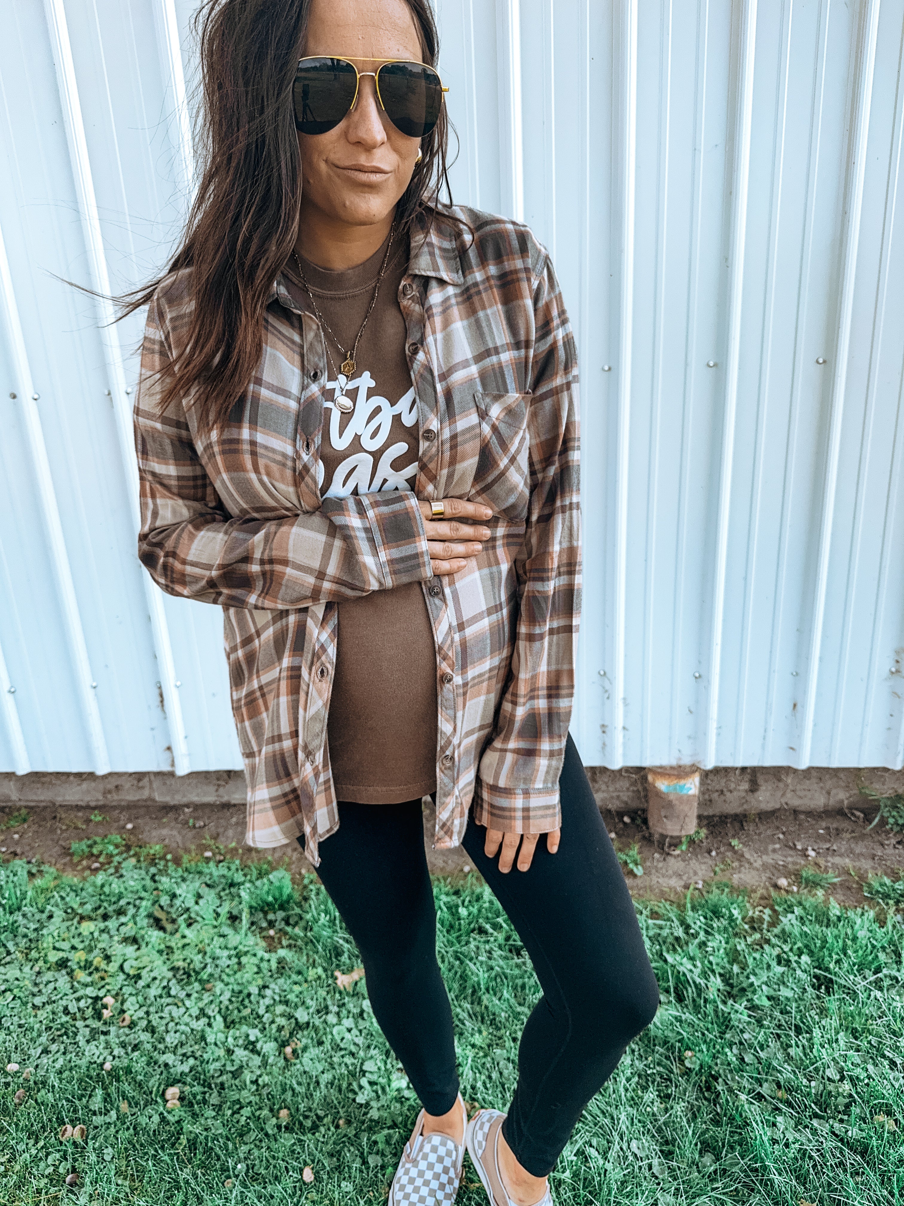 Football Season Puff Tee in Espresso